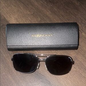 Burberry Black Sunglasses with Case